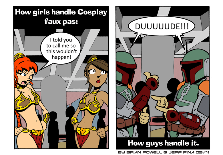 Cosplay Faux Pas